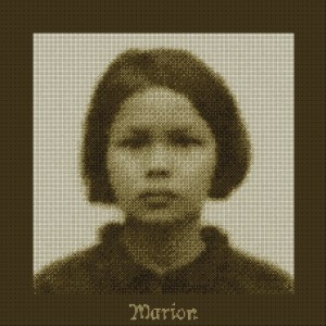 Marion point de croix 3