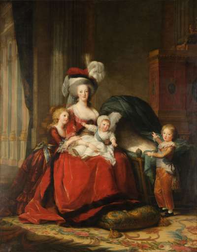 Louise Elisabeth Vigée-Lebrun - Marie-Antoinette et ses enfants