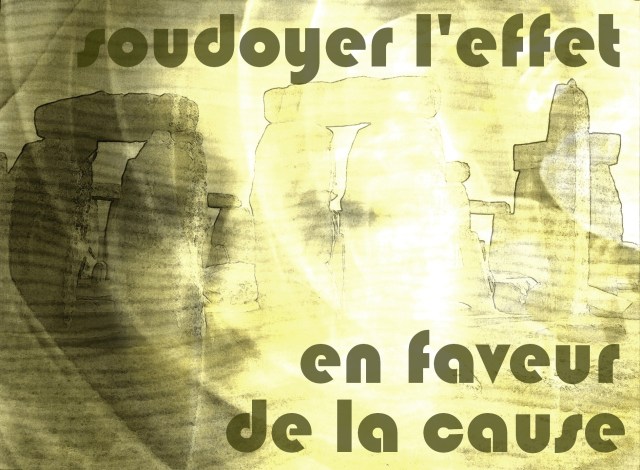 4-2. Soudoyer l'effet en faveur de la cause 2