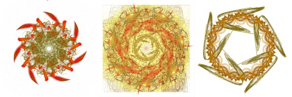 Composition du grand mandala 3