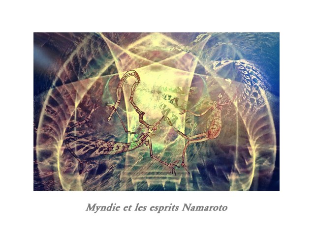 Myndie et les esprits Namaroto