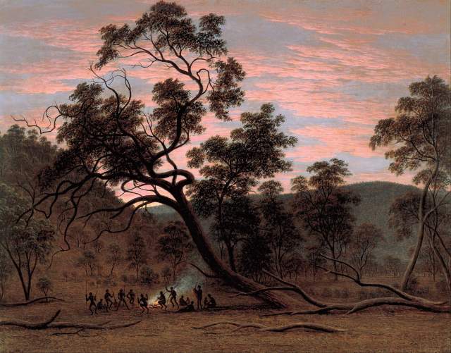 john-glover-a-corroboree-in-mills-plains-1832